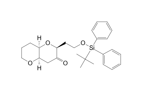 (2S,4aR,8aR)-2-[2-[tert-butyl(diphenyl)silyl]oxyethyl]-4,4a,6,7,8,8a-hexahydropyrano[3,2-b]pyran-3-one
