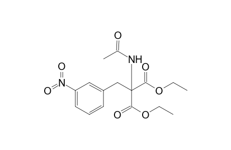 Diethyl 2-(acetylamino)-2-(3-nitrobenzyl)malonate