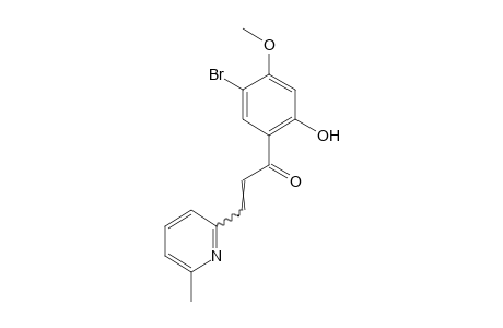 5'-BROMO-2'-HYDROXY-4'-METHOXY-3-(6-METHYL-2-PYRIDYL)ACRYLOPHENONE