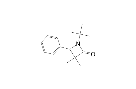 2-Azetidinone, 1-tert-butyl-3,3-dimethyl-4-phenyl-