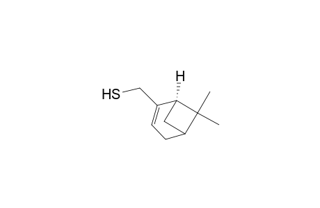 Bicyclo[3.1.1]hept-2-ene-2-methanethiol, 6,6-dimethyl-, (1R)-
