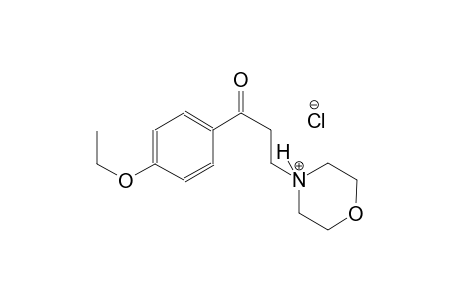 morpholinium, 4-[3-(4-ethoxyphenyl)-3-oxopropyl]-, chloride