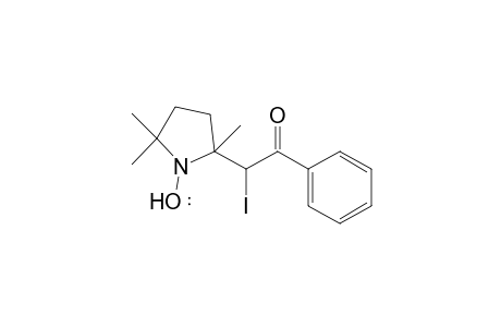2-[1-Iodo-2-oxo-2-(phenyl)ethyl]-2,5,5-trimethylpyrrolidin-1-oxyl radical