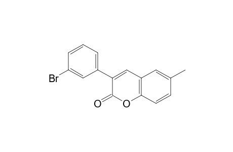 3-(3-Bromophenyl)-6-methylcoumarin