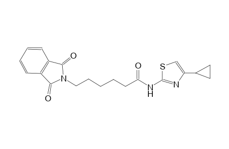 1H-isoindole-2-hexanamide, N-(4-cyclopropyl-2-thiazolyl)-2,3-dihydro-1,3-dioxo-