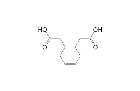2-[6-(carboxymethyl)-1-cyclohex-3-enyl]acetic acid