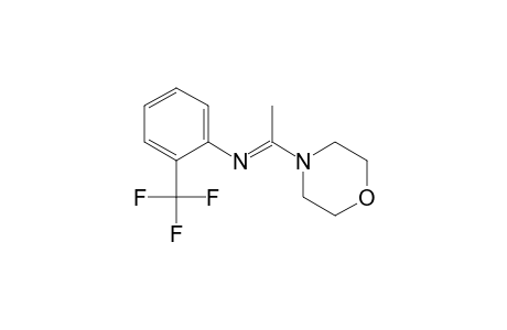 (E)-N-(1-Morpholinoethylidene)-2-(trifluoromethyl)aniline