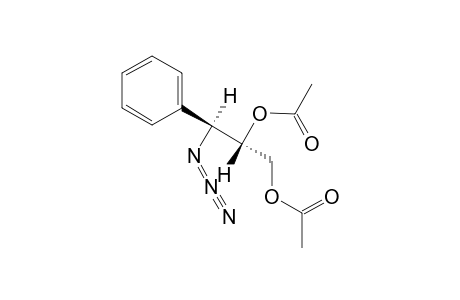 (2R*,3R*)-3-AZIDO-1,2-DIACETOXY-3-PHENYLPROPANE
