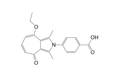 4-(4-ethoxy-1,3-dimethyl-8-oxocyclohepta[c]pyrrol-2(8H)-yl)benzoic acid