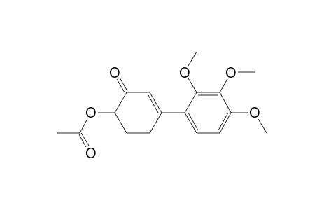 6-Acetoxy-3-(2',3',4'-trimethoxyphenyl)cyclohex-2-en-1-one