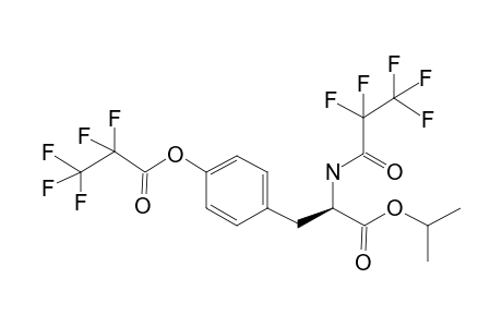 N,o-bis(Pentafluoropropionyl)-D-tyrosine isopropyl ester