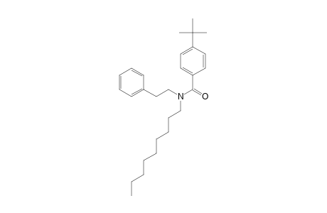 Benzamide, 4-(tert-butyl)-N-(2-phenylethyl)-N-nonyl-