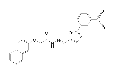acetic acid, (2-naphthalenyloxy)-, 2-[(E)-[5-(3-nitrophenyl)-2-furanyl]methylidene]hydrazide