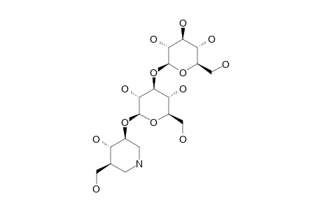 (3R,4R,5R)-3-[(BETA-D-GLUCOPYRANOSYL)-(1->3)-O-(BETA-D-GLUCOPYRANOSYL)]-OXY-4-HYDROXY-5-(HYDROXYMETHYL)-PIPERIDINE-[3-O-(BETA-LAMINARIBIOSYL)-ISOFAGOMINE];#5