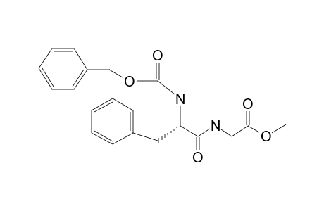 N-Carbobenzyloxy-L-phenylalanylglycine methyl ester