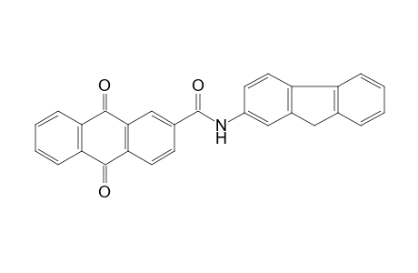 N-(9H-fluoren-2-yl)-9,10-dioxo-9,10-dihydro-2-anthracenecarboxamide
