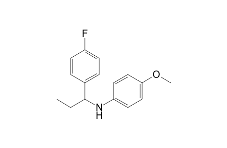 N-[1-(4-Fluorophenyl)propyl]-N-(4-methoxyphenyl)amine