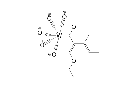 1-Ethoxy-3-methyl-2-[(methoxymethylene(pentacarbonyl)tungsten]penta-1,3-diene