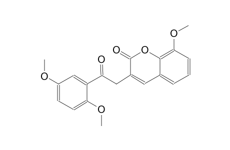 3-[2-(2,5-dimethoxyphenyl)-2-oxoethyl]-8-methoxy-2H-chromen-2-one
