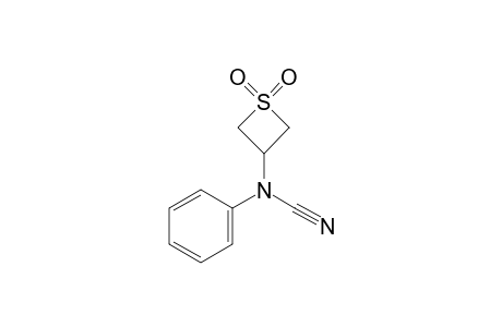 N-(1,1-Dioxothietan-3-yl)-N-phenylcyanamide