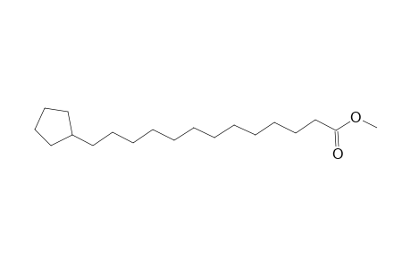 Cyclopentanetridecanoic acid, methyl ester