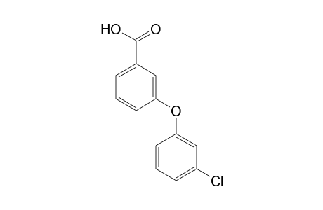 Benzoic acid, 3-(3-chlorophenoxy)-