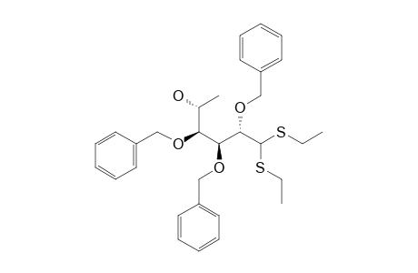 2,3,4-TRI-O-BENZYL-6-DEOXY-D-GALACTOSE-DIETHYL-DITHIOACETAL