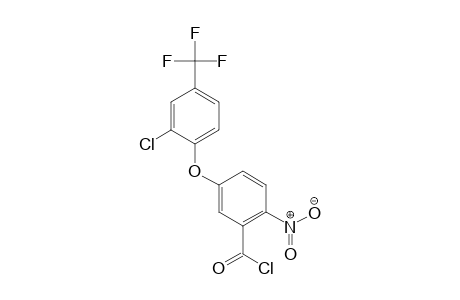 Benzoyl chloride, 5-[2-chloro-4-(trifluoromethyl)phenoxy]-2-nitro-
