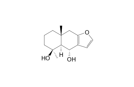(4R,4aS,5S,8aR)-5,8a-dimethyl-4,4a,6,7,8,9-hexahydrobenzo[f]benzofuran-4,5-diol