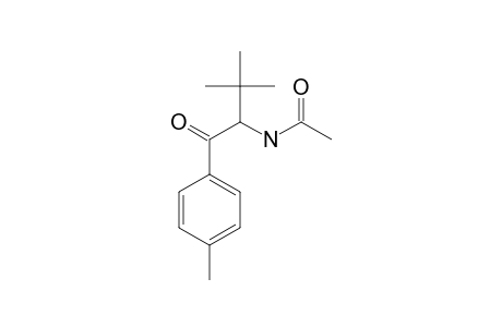 N-[2,2-DIMETHYL-1-(4-METHYL-BENZOYL)-PROPYL]-ACETAMIDE