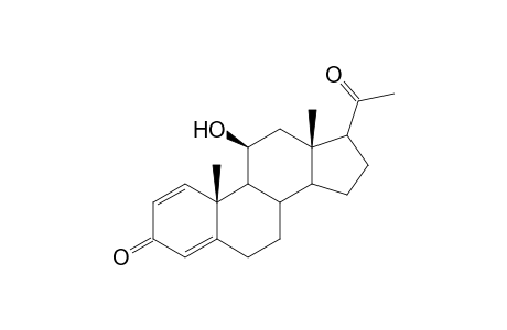 1,4-Pregnadien-11β-ol-3,20-dione
