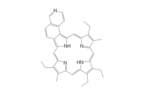 7,12,13,18-Tetraethyl-8,17-dimethylisoquino[5,6-b]porphyrin