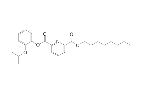 2,6-Pyridinedicarboxylic acid, 2-isopropoxyphenyl octyl ester