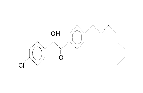 4-Chloro-A-(4-octyl-benzoyl)-benzylalcohol