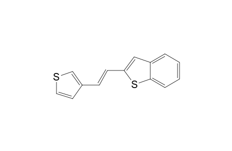 2-[(E)-2-(3-thienyl)vinyl]benzothiophene
