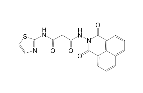 N-[1,3-Dioxo-1H,3H-benzo[de]isoquinolin-2-yl]-N'-(thiazol-2'-yl)-malonamide