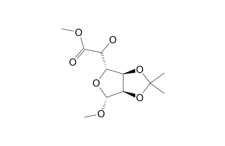 METHYL-(METHYL-2,3-O-ISOPROPYLIDENE-BETA-L-ALLUFURANOSID)-URONATE