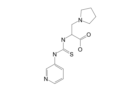 2-(3-PYRIDIN-3-YLTHIOUREIDO)-3-(PYRROLIDIN-1-YL)-PROPANOIC-ACID