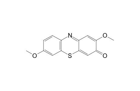 2,7-dimethoxy-3H-phenothiazin-3-one
