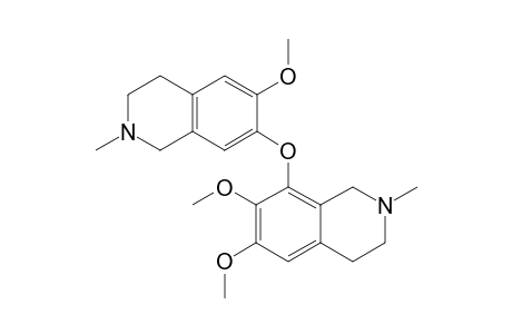 6,7-dimethoxy-8-[(6-methoxy-2-methyl-3,4-dihydro-1H-isoquinolin-7-yl)oxy]-2-methyl-3,4-dihydro-1H-isoquinoline