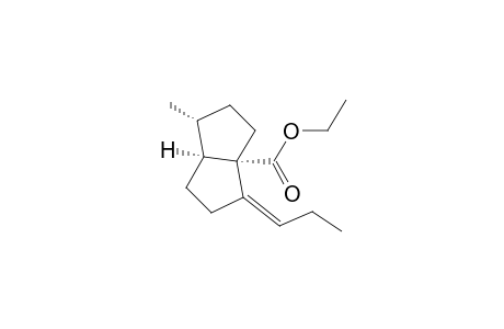 Ethyl (1R,3aS,6aS)-1-Methyl-4-[(E)/(Z)-propylidene]perhydro-3a-pentalenecarboxylate