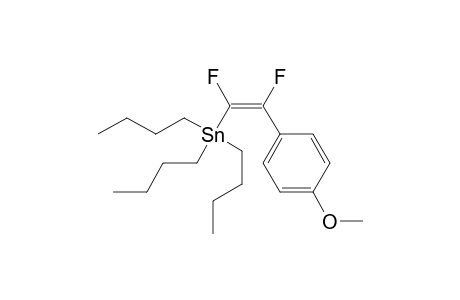 Tributyl-[(E)-1,2-difluoro-2-(4-methoxyphenyl)ethenyl]stannane