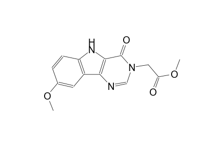 methyl (8-methoxy-4-oxo-4,5-dihydro-3H-pyrimido[5,4-b]indol-3-yl)acetate