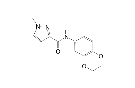 N-(2,3-dihydro-1,4-benzodioxin-6-yl)-1-methyl-1H-pyrazole-3-carboxamide