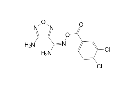 4-amino-N'-[(3,4-dichlorobenzoyl)oxy]-1,2,5-oxadiazole-3-carboximidamide