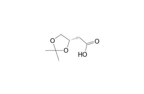 (S)-2-(2,2-Dimethyl-1,3-dioxolan-4-yl)acetic Acid
