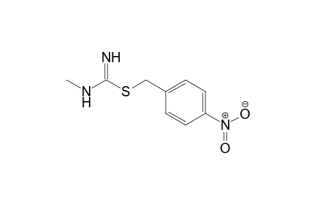 Carbamimidothioic acid, N-methyl-, (4-nitrophenyl)methyl ester
