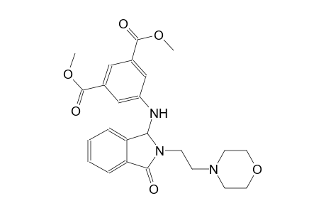 1,3-benzenedicarboxylic acid, 5-[[2,3-dihydro-2-[2-(4-morpholinyl)ethyl]-3-oxo-1H-isoindol-1-yl]amino]-, dimethyl ester