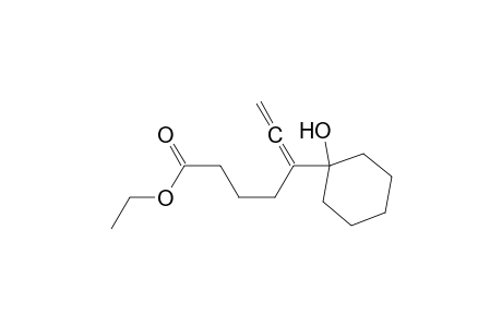 Ethyl 5-(1-hydroxycyclohexyl)-5,6-heptadienoate