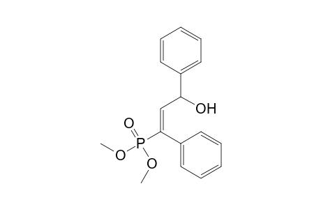 (E)-3-dimethoxyphosphoryl-1,3-diphenyl-2-propen-1-ol